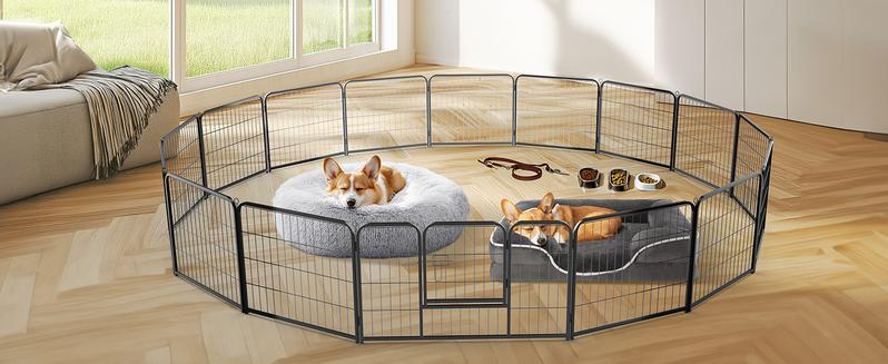 Calming Donut Cat & Dog Bed for Small Dogs, Faux Fur Plush Round Dog Bed, Anti-Anxiety Waterproof Anti-Slip, Brown, 20*20*8 Inches