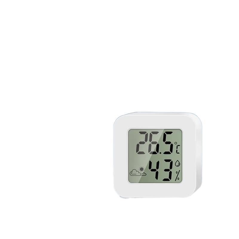 Electronic Thermohygrometer for Indoor Use, High-Precision Baby Room Digital Display Alarm Clock Hygrometer
