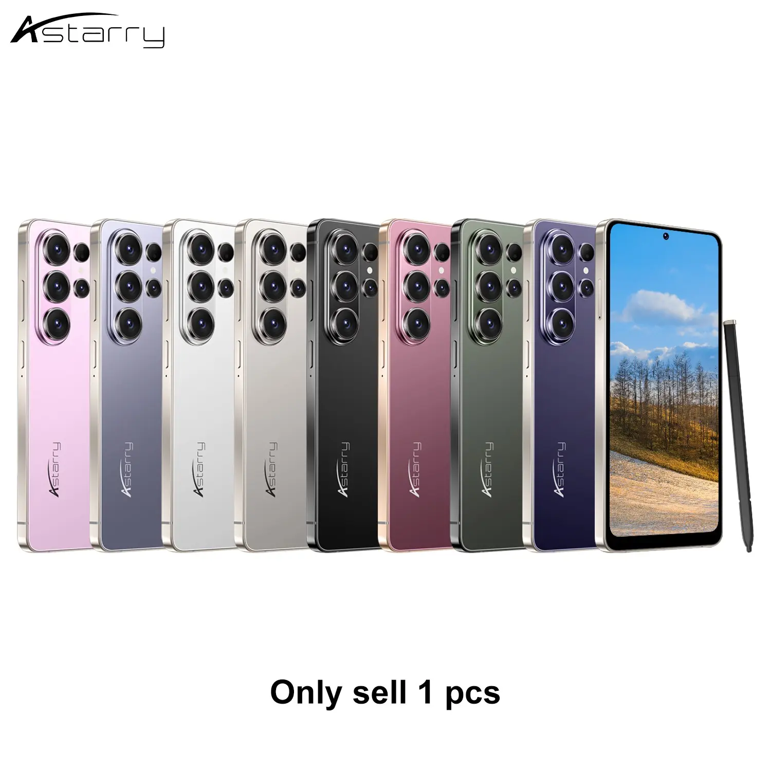 Astarry 26 Ultra Smartphone, 4100mah Battery, 3gb RAM+32GB ROM, 6.75-Inch Display, Dual Camera, Android 12.0, 4g Dual Sim