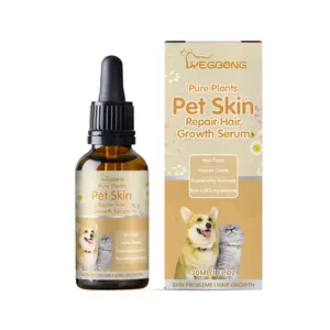 Yegbong Pet Skin Care Essence, Cat And Dog Skin Hair Wound Cleaning And Moisturizing Care Essence