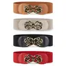 JASGOOD Women Stretchy Belts for Dresses Vintage Elastic Wide Waist Belts