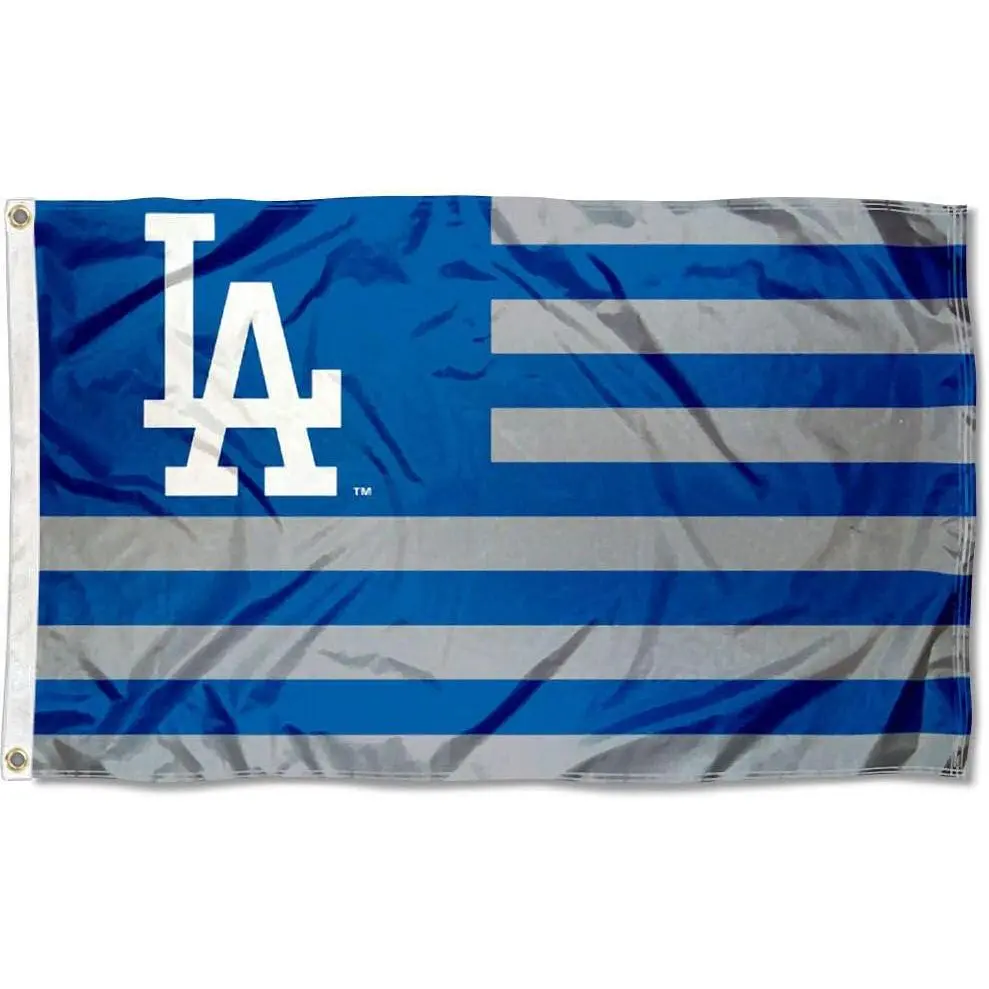 Los Angeles Dodgers Nation 3x5 ft Flag Banner, Lightweight Sports Collectible for Decoration