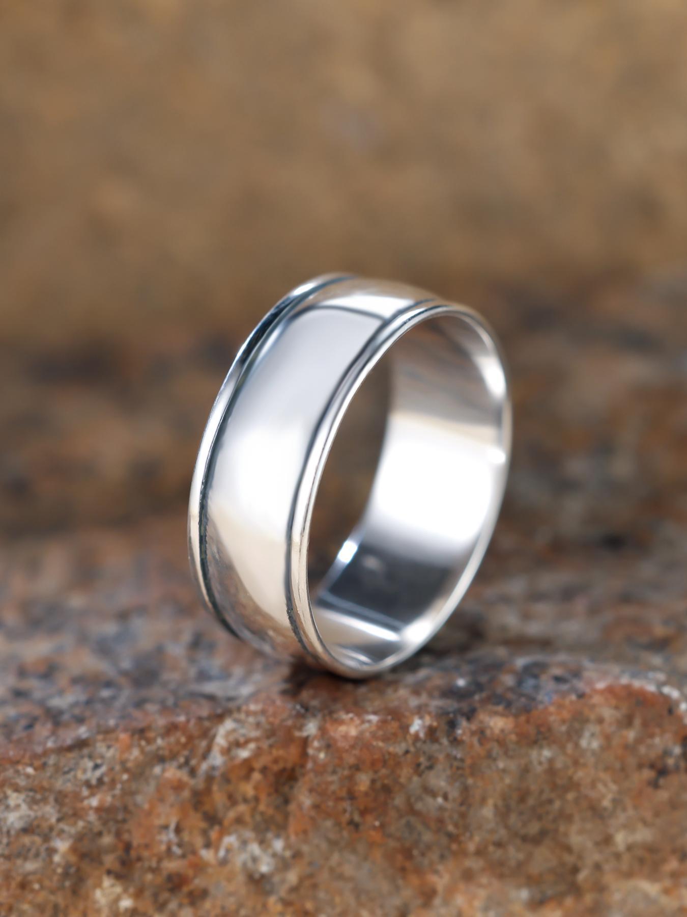 S925 Sterling Silver Vintage Ring with Box, Fashion Jewelry Accessories for Men & Women for Party, Daily Clothing Decor, Trendy All-match & Exquisite Jewelry for Anniversary Gift, Fashion Rings, Acquired Style Ring, Vintage Engagement Ring