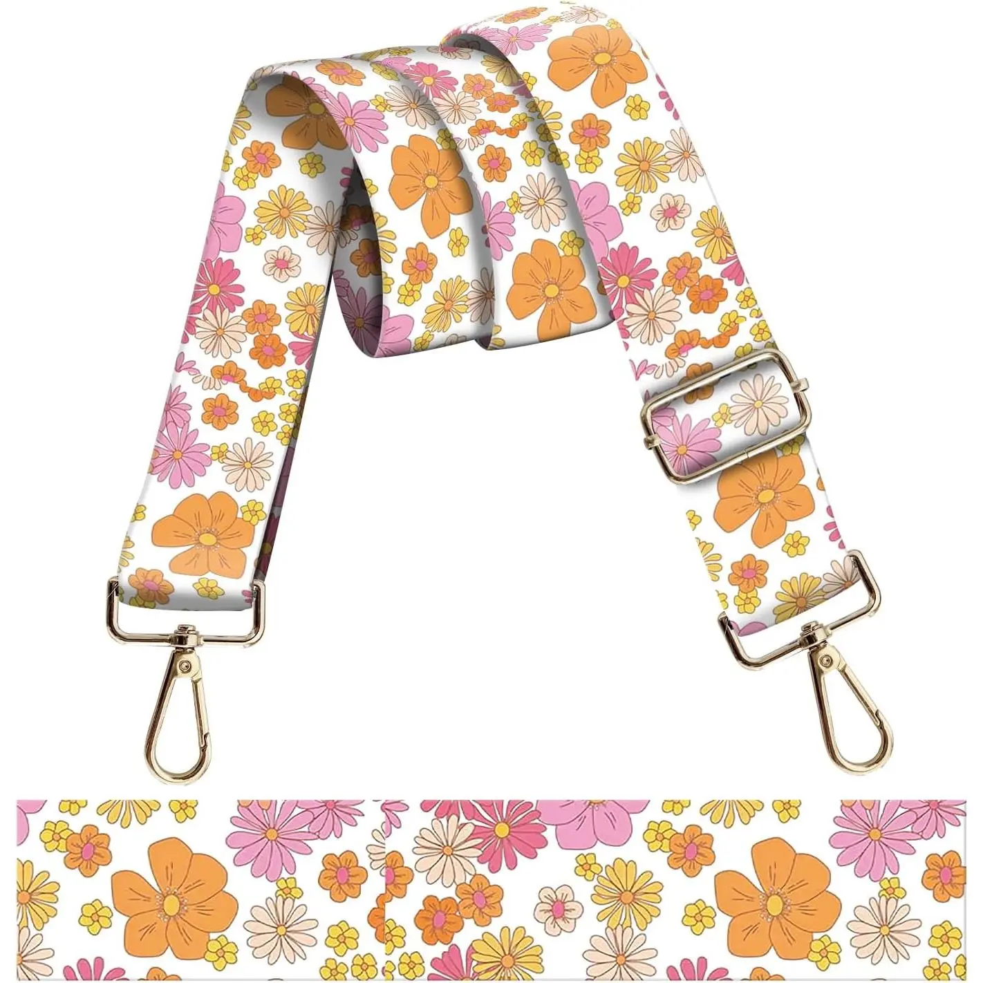 Wide Purse Strap  Crossbody, Funny  Strap Adjustable, Cute Bag Strap for Women Guitar Purses