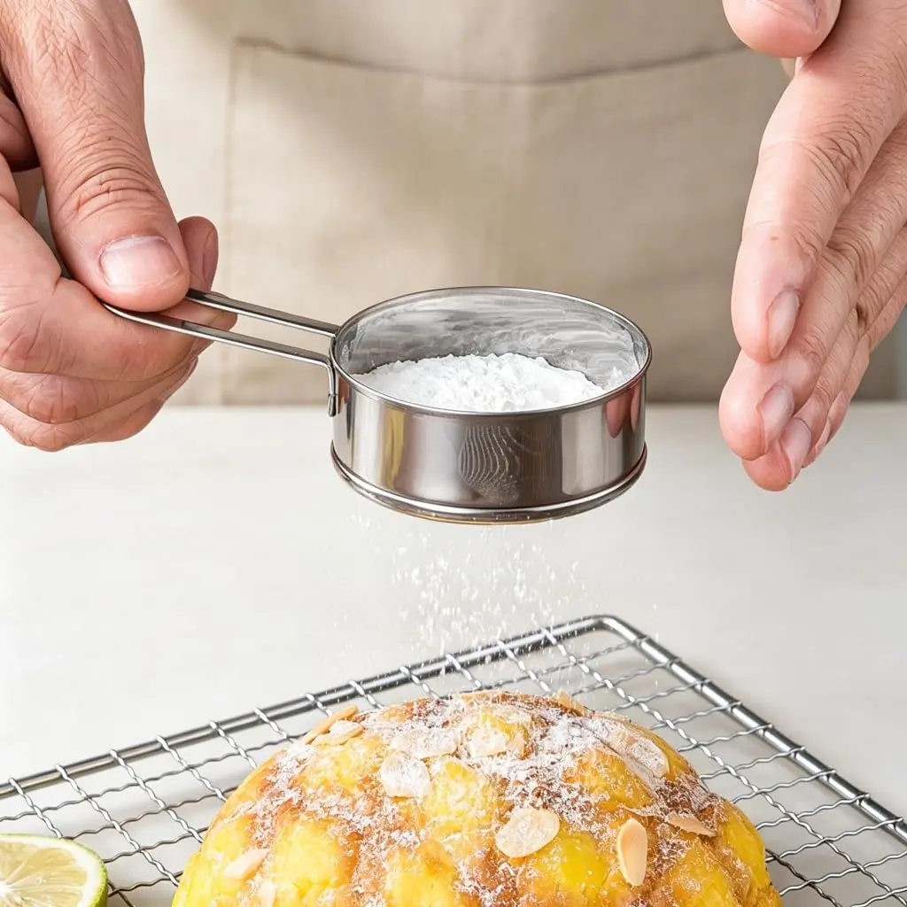1pc Mini Stainless Steel Fine Mesh Strainer Handheld Fine Mesh Sieve, Suitable for Cooking, Baking, and Kitchen Use