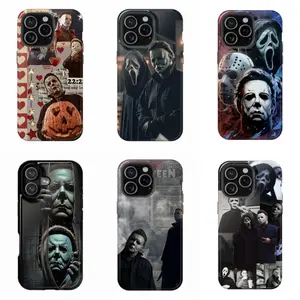 Michael Myers Horror Halloween Smartphone Casing, Shockproof Protection Accessory,For  11 12 13 14 15 16 17 pro max for Samsung S26 S25 S24 S23 S22 S21 phone Cases,  fashion  Gifts For Fans Men Women,phone cases
