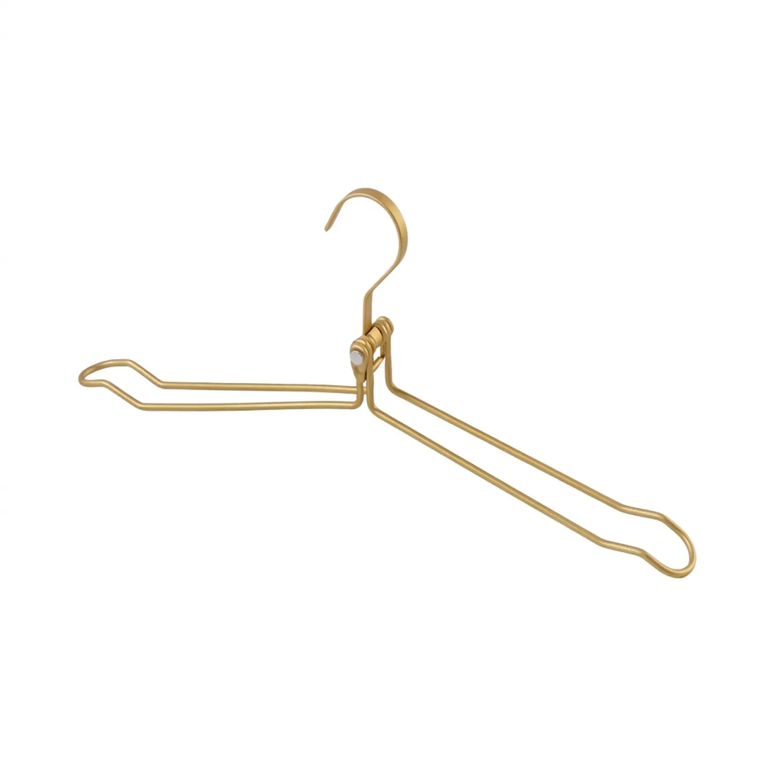 Metal Folding Clothes Hanger, Portable Car Clothes Rack, Durable Metal Construction, Easy to Fold and Carry, Ideal for Travel and Outdoor Use