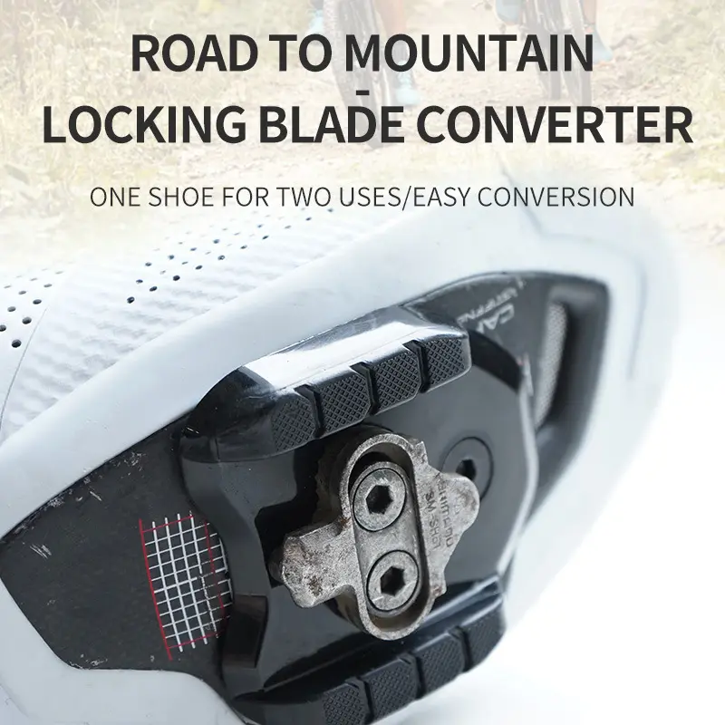 New road bike cycling shoe converter, mountain bike cleat adapter, SH 2kg cleat adapter