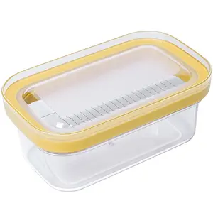 Sealed Butter Cutting Box, Cheese Storage Container, Covered Cheesecake Preservation Box, Storage Box, Essential for Home Use