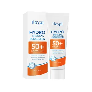 Hydrating Sunscreen Cream, Lightweight Formula, Non-Greasy, All-Day Moisture Lock, Smooth Application
