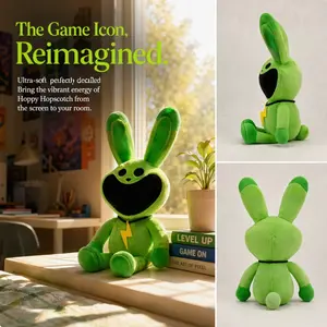 Poppy Playtime Wavey 3 Smiling Critter Plush Toy, Perfect for Birthday Gifts, Room Decor, Role-Playing, Comfort Companion