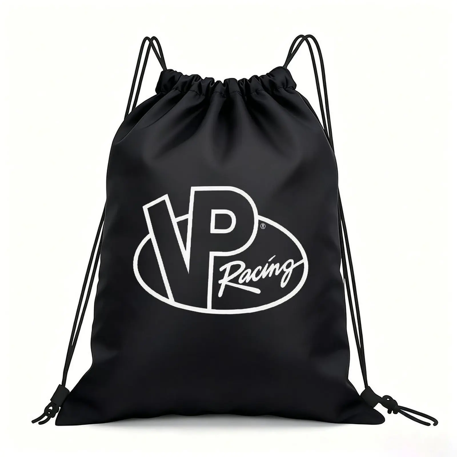 Portable Drawstring Sack Bag with Custom Graphic Print, Waterproof Polyester String Backpack for Gym Workout Swimming Hiking