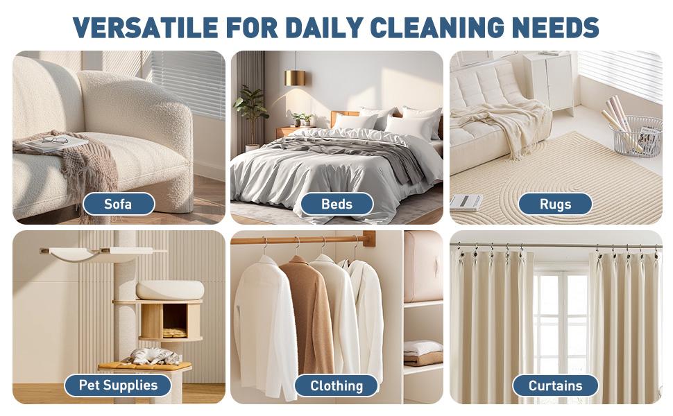 Magic Brush Glove Pet Hair - 2 Pack Electrostatic Grooming Removal Gloves for Dogs and Cats, The Magic Brush Pure Path Yomi Pet Grooming Needs, Fur Remover for Furniture, Clothes (Purple)