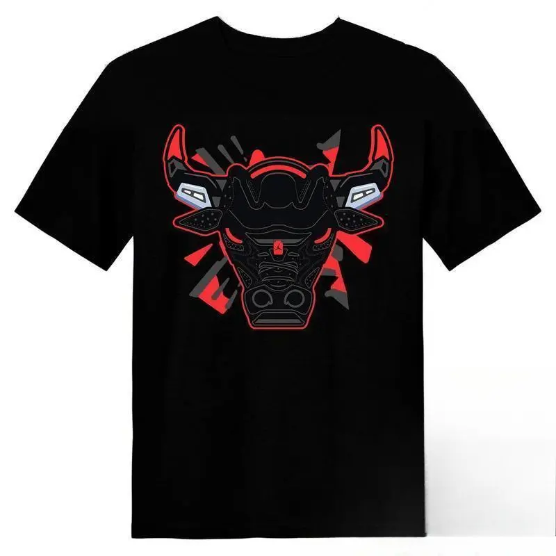 Unisex Stylish Short-Sleeve Round Neck Tee - Matches Jordan 6 Reverse Infrared Retro-Bull Sneakers, Casual Summer Streetwear Sports Top, Comfortable Urban Outfit T-Shirt
