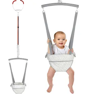 Baby Jumper, Baby Doorway Jumper with Door Clamp Adjustable Strap, Fun Activity  6-12 Months Baby Infant