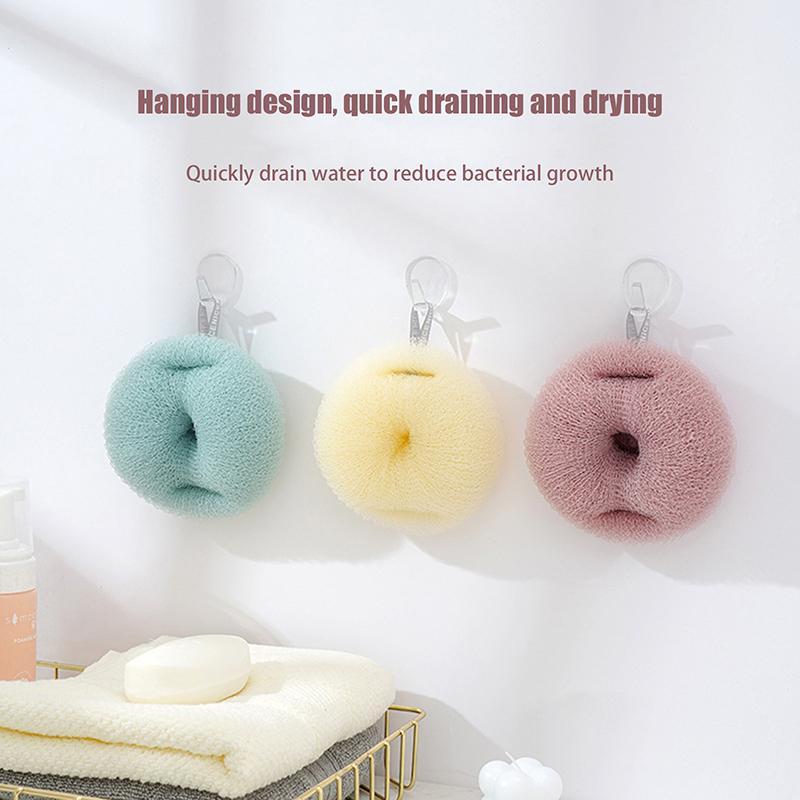 Japanese-Style Massage Bath Ball Bath Scrubber Back Scrub Towel Painless Bathing Experience