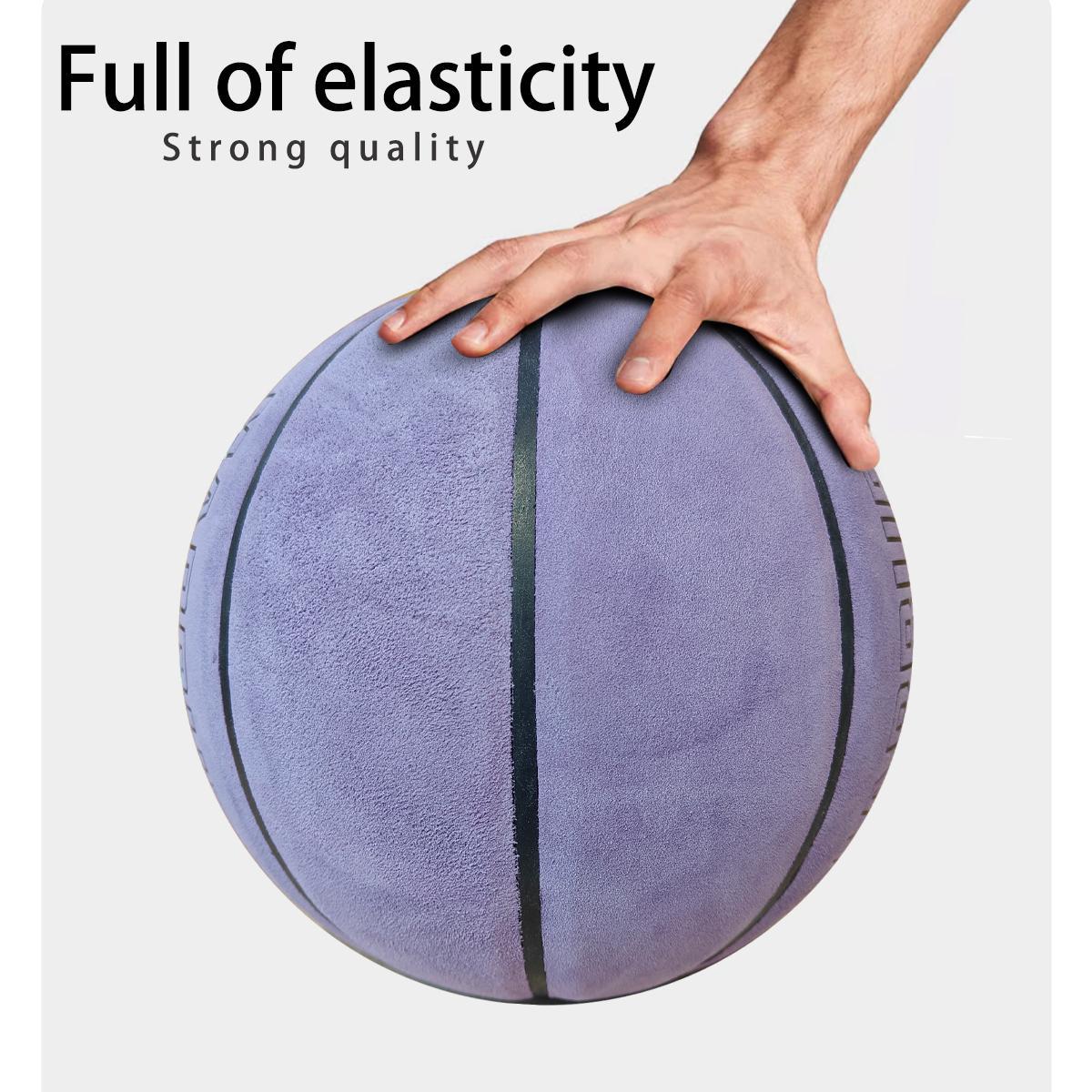 Size 7 PU Basketball, Wear-resistant & High Elasticity Basketball, Basketball for Adults, Youth, School Students Competition Training