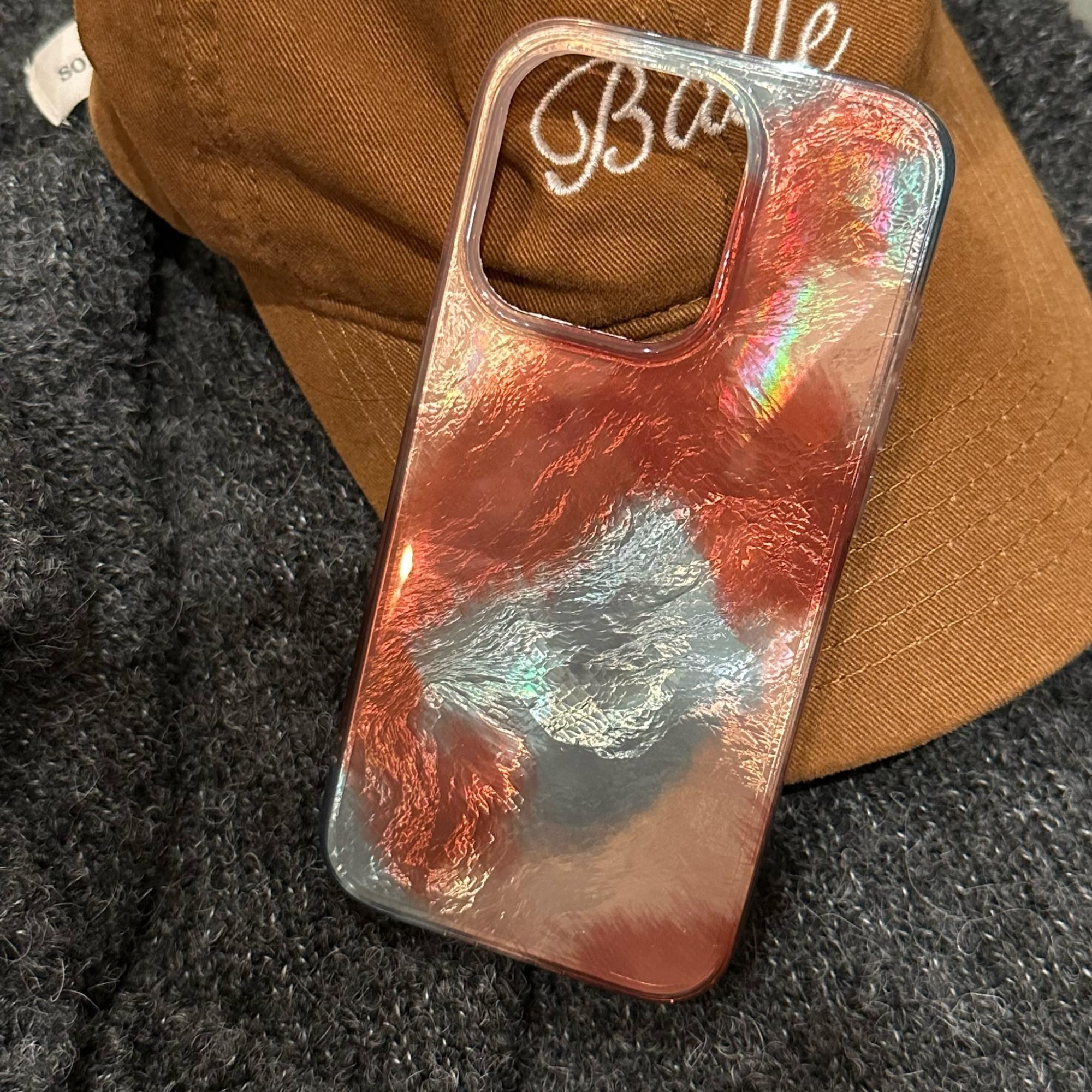 Iceberg Blue Gradient Dual Layer Shockproof Phone Case for iPhone 17 Pro Max, Stylish Protective Cover for iPhone 17 16 15 14 13 12 11 X XS XR Pro Max Plus Air