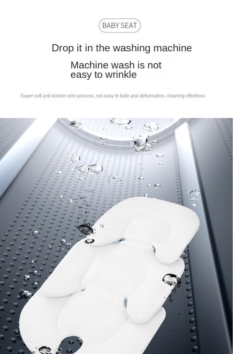 Baby Stroller Seat Pad Universal Multifunctional Double Sided Baby Car Seat Cushion Kids Cart Mattress Mat Stroller Accessories