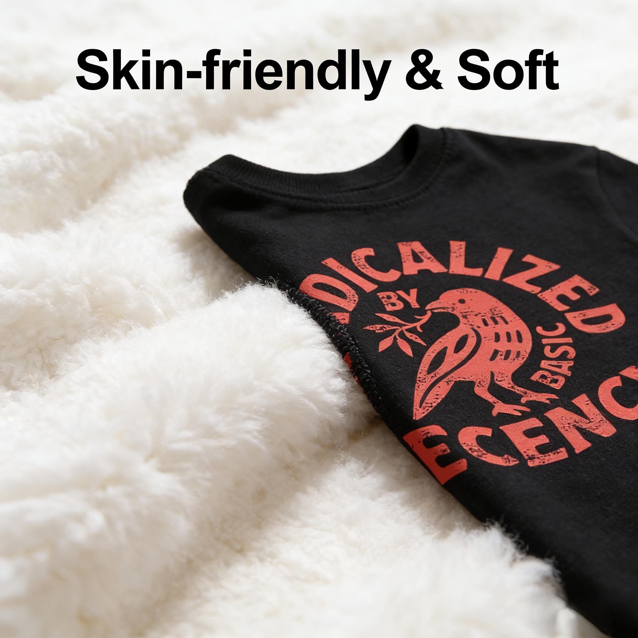 Vintage Radicalized By Basic Decency Unisex T-shirt, Political Protest T-shirt, Feminist Activist Gift, Liberal Clothing, Social Justice Gift