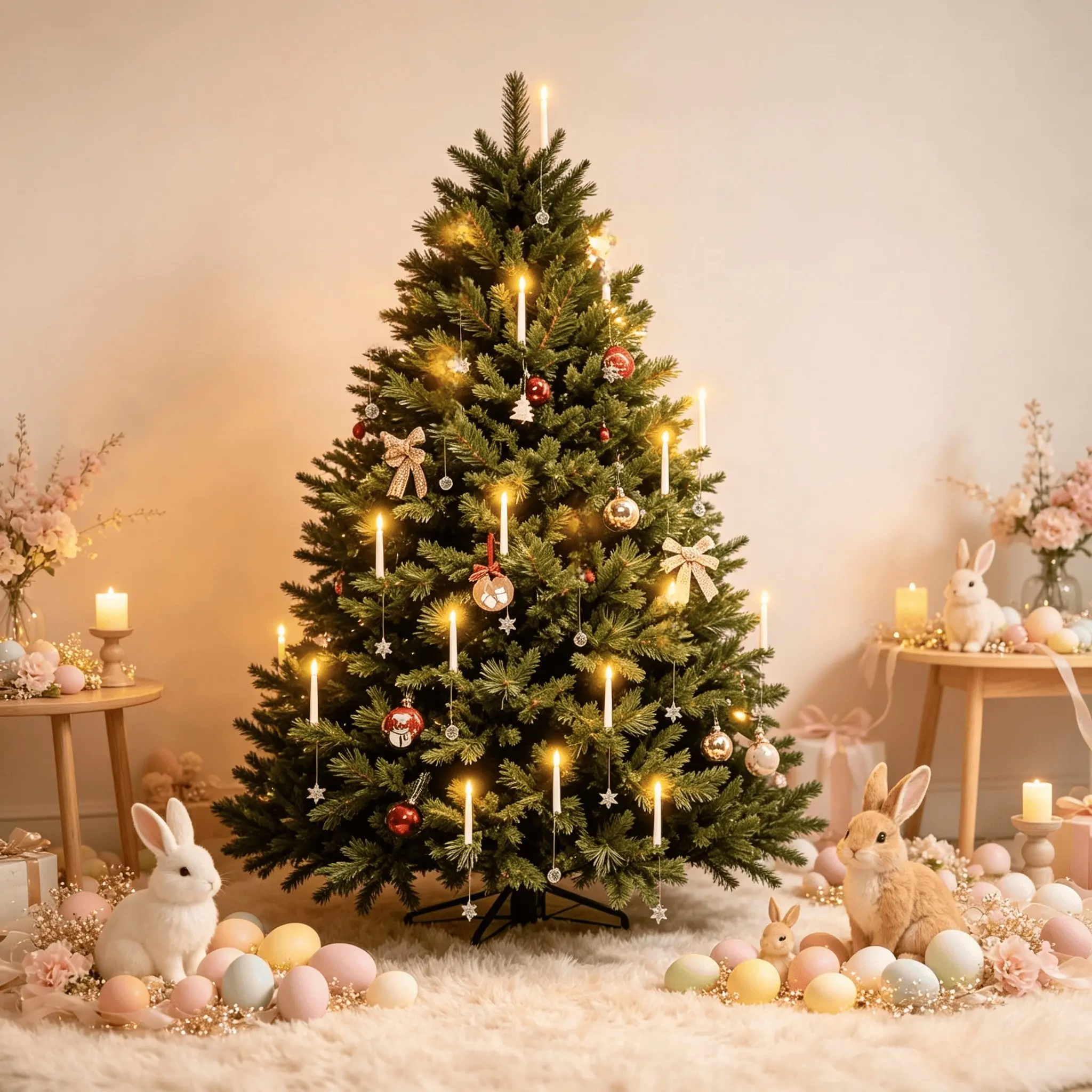 12pc Smart LED Candles with Crystal Decorative Candle Holders, Remote Control Christmas Tree Candle Lights, Battery Powered, Warm