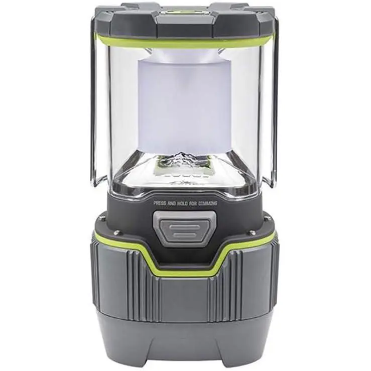 1000 Lumen CREE LED Rechargeable Camping Emergency Lantern, Lithium Ion Batteries, Charges Cell Phones (1-Pack)