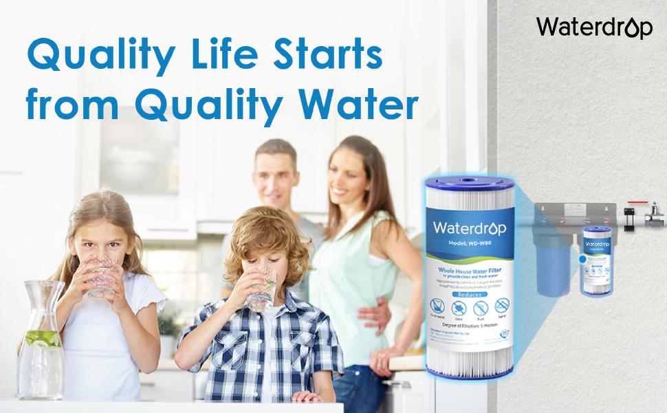 W50PEHD Whole,, W10-PR,® R50-BBSA, GE®FXHSC, GXWH40L, GXWH35F, 5 Micron, 10" x 4.5", High Flow Sediment, Pack of 3 W50PEHD Whole,, W10-PR,® R50-BBSA, GE®FXHSC, GXWH40L, GXWH35F, 5 Micron, 10" x 4.5", High Flow Sediment, Pack of 3