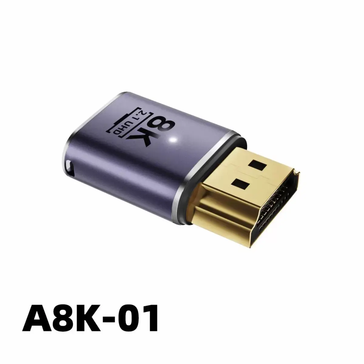 A8k-1 Hdtv Adapter, High Definition Projector Connection, Compatible with TV Displays, Ideal for Home Theater Setup, Enhance Your Viewing Experience