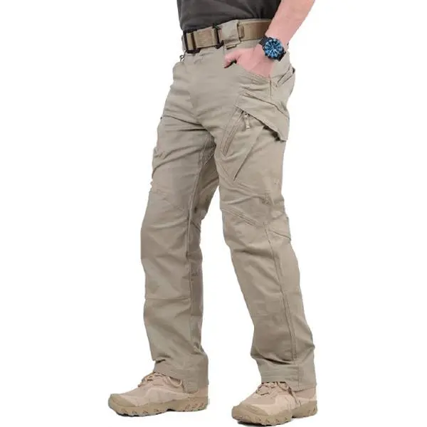 Gorpcore Tactical Pants with Multi-Pockets | Breathable Urban Cargo Pants Casual Streetwear,Ripstop Stretch Tactical Cargo Pants | Slim Fit Heavy-Duty Outdoor Utility Pants for Men