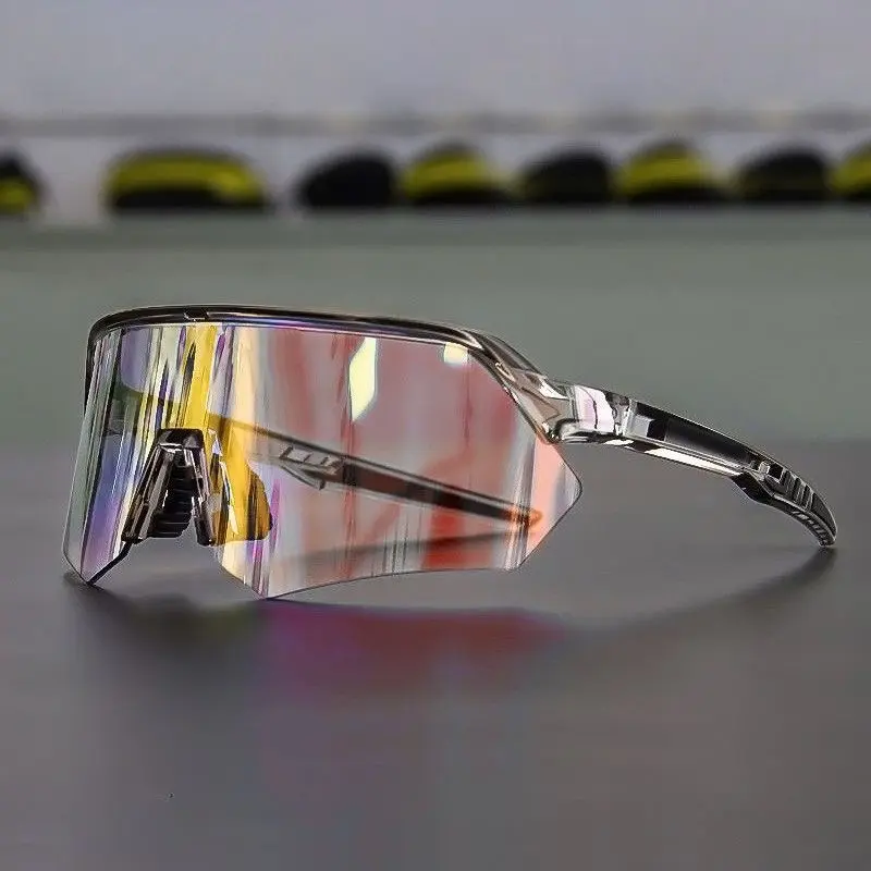 Windproof Photochromic Outdoor Sport Eyewear for Men - Bike/Moto Protective Glasses Suitable for Day/Night Use, Unisex Names, Men's Accessories, Bicycle Riding, Sports, Wind Resistant, Sports Glasses, Safety Sports Sunglasses