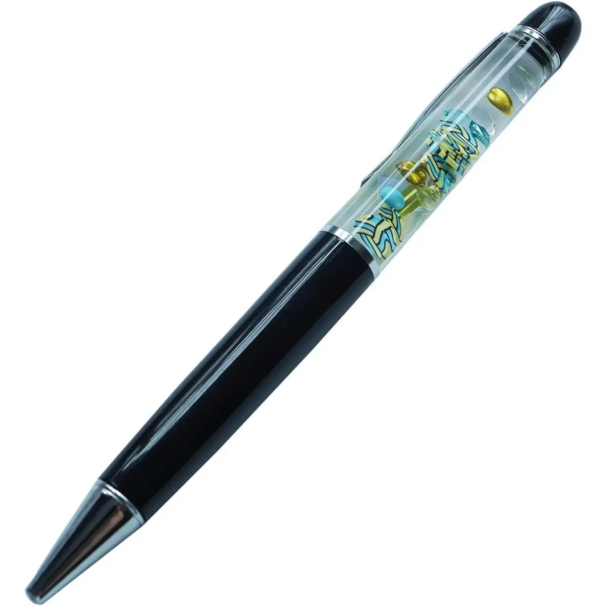 Volleyball Funny Pens Cute Floater Floating Liquid Writing Journaling Office Pen   For Women Men