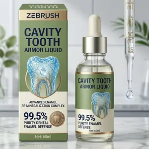 2.03 Oz Hydroxyapatite Tooth Armor Liquid Drops, Daily Remineralizing Oral Care Serum, Strengthens Tooth Enamel & Supports Healthy Gum Maintenance