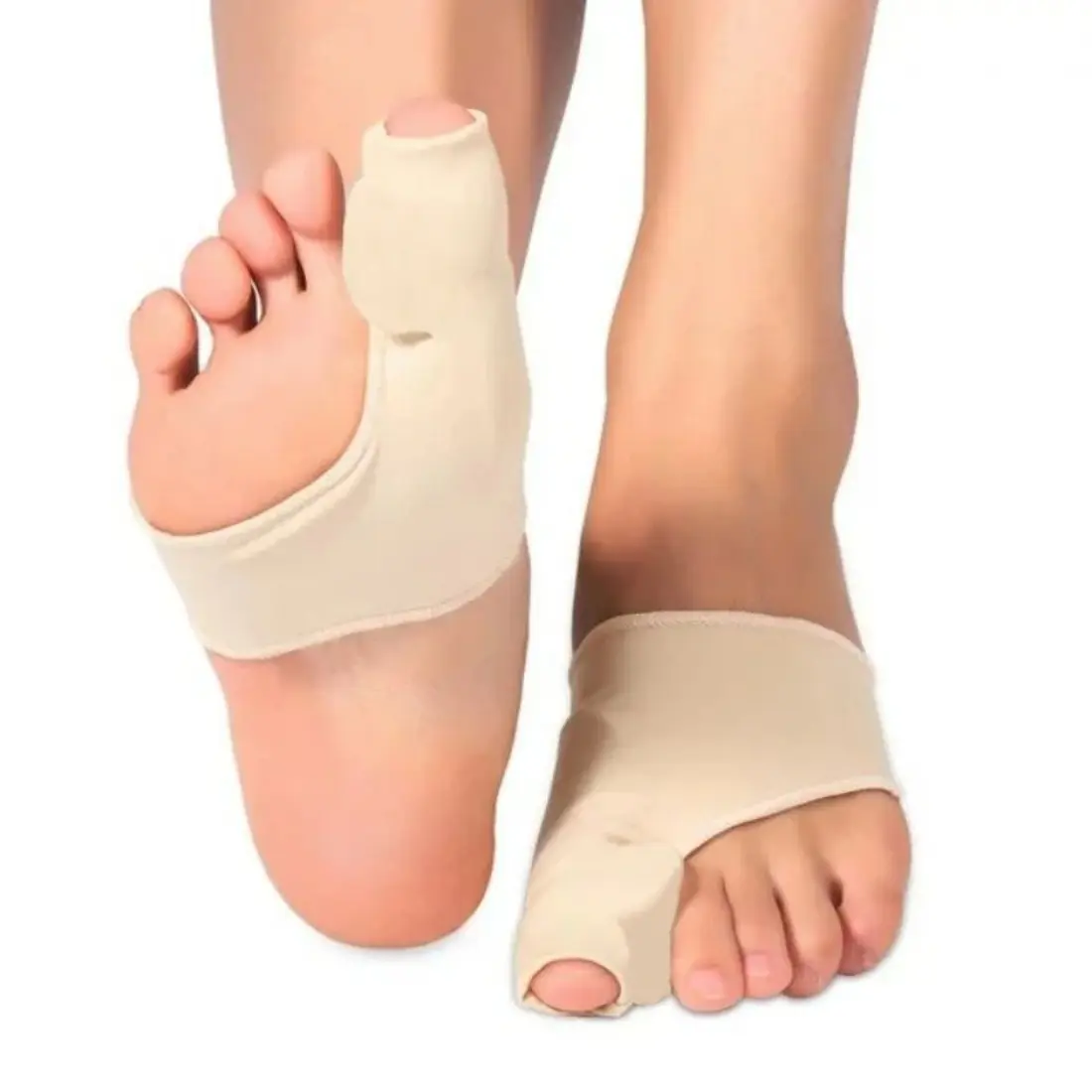 Bunion Sleeves for Men and Women, Flexible Toe Protector with Targeted Cushioning, Breathable Hallux Valgus Support for a Slim, Discreet Fit, One Size Fits Most for Daily Wear and Walking