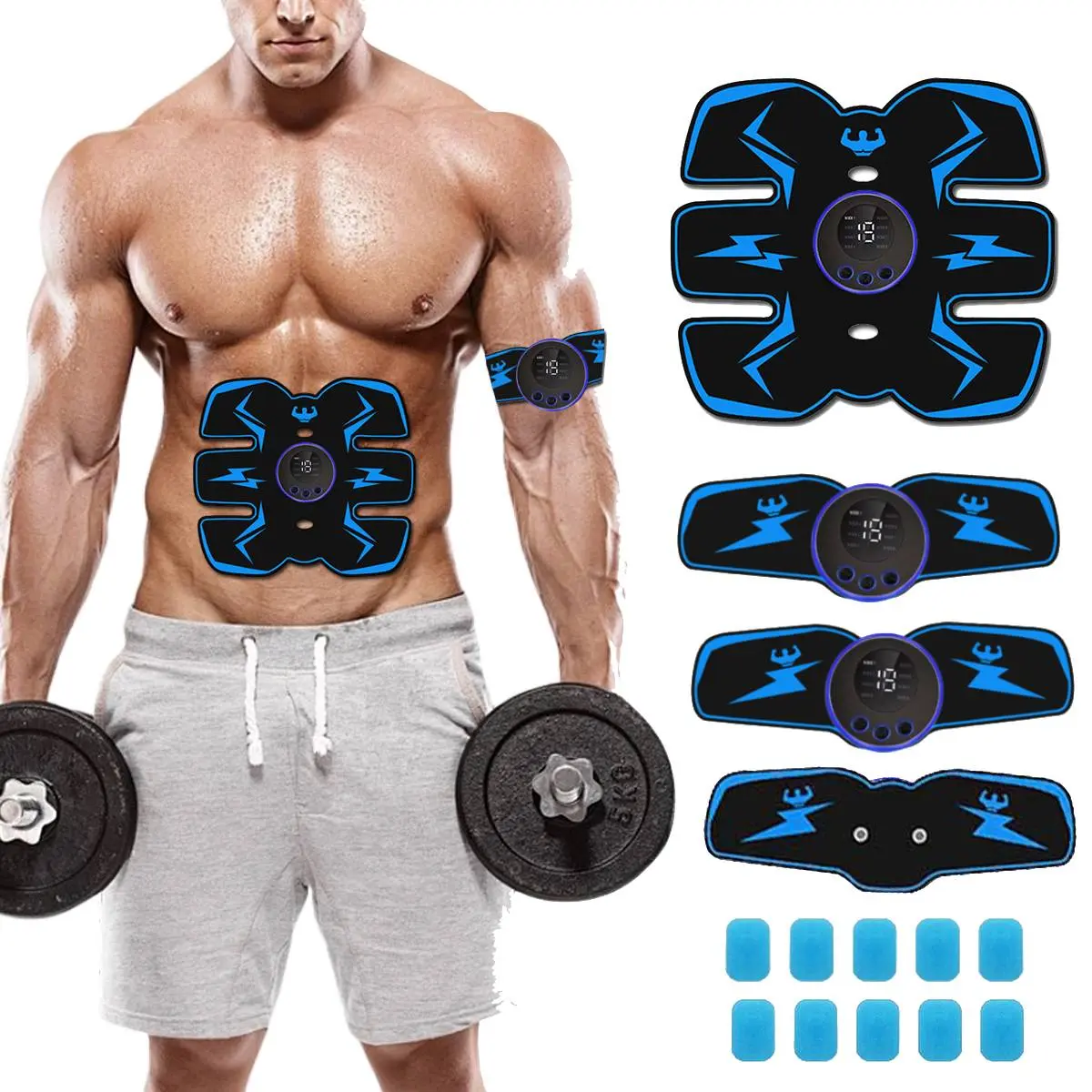 Abdominal Machine - Adjustable Abdominal Trainer for Abdominal/Arms/Legs Exercise, Fitness Training Equipment for Men and Women