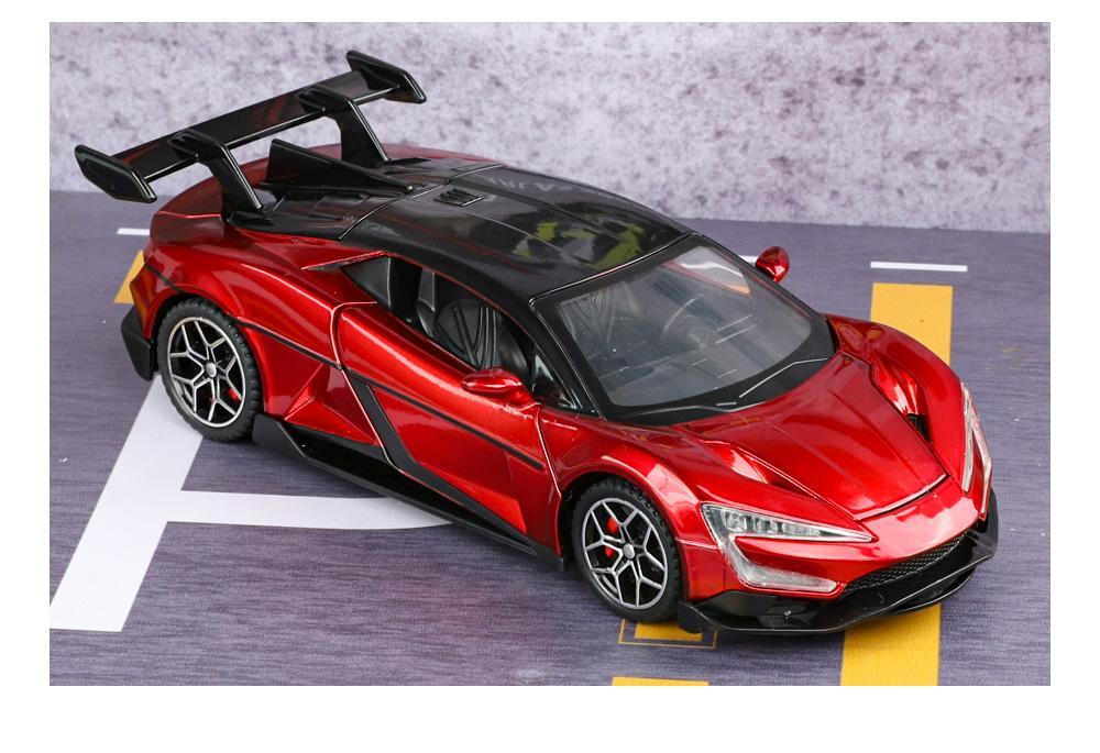 Simulation 1:32 YANGWANG - U9 Alloy Car Model, Game Vehicle Birthday Gift With Sound and Light Children's Toy Car Boy