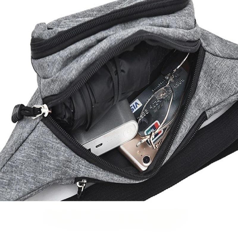 Waterproof Sports Fanny Pack for Men Women, Lightweight Running Waist Bag with Adjustable Strap for Workout, Travel, Hiking, Cycling & Outdoor Sports