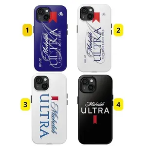 Michelob Ultra Collection Tough Smartphone Case, Durable Cellphone Shell with 2-Piece Design, Waterproof, Shockproof, Impact-Resistant Protection Accessories Compatible with iPhone 17/16/15/14/13/12/11 Pro Max/Plus