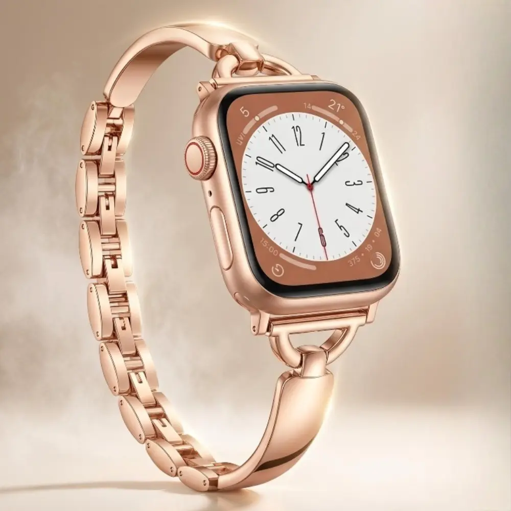 Elegant and Fashionable Bracelet Replacement Watch Strap Suitable for Apple Watch Series 11-1 SE Ultra, sizes 38mm, 40mm, 41mm, 42mm, 44mm, 45mm, 46mm, 49mm (without the watch)