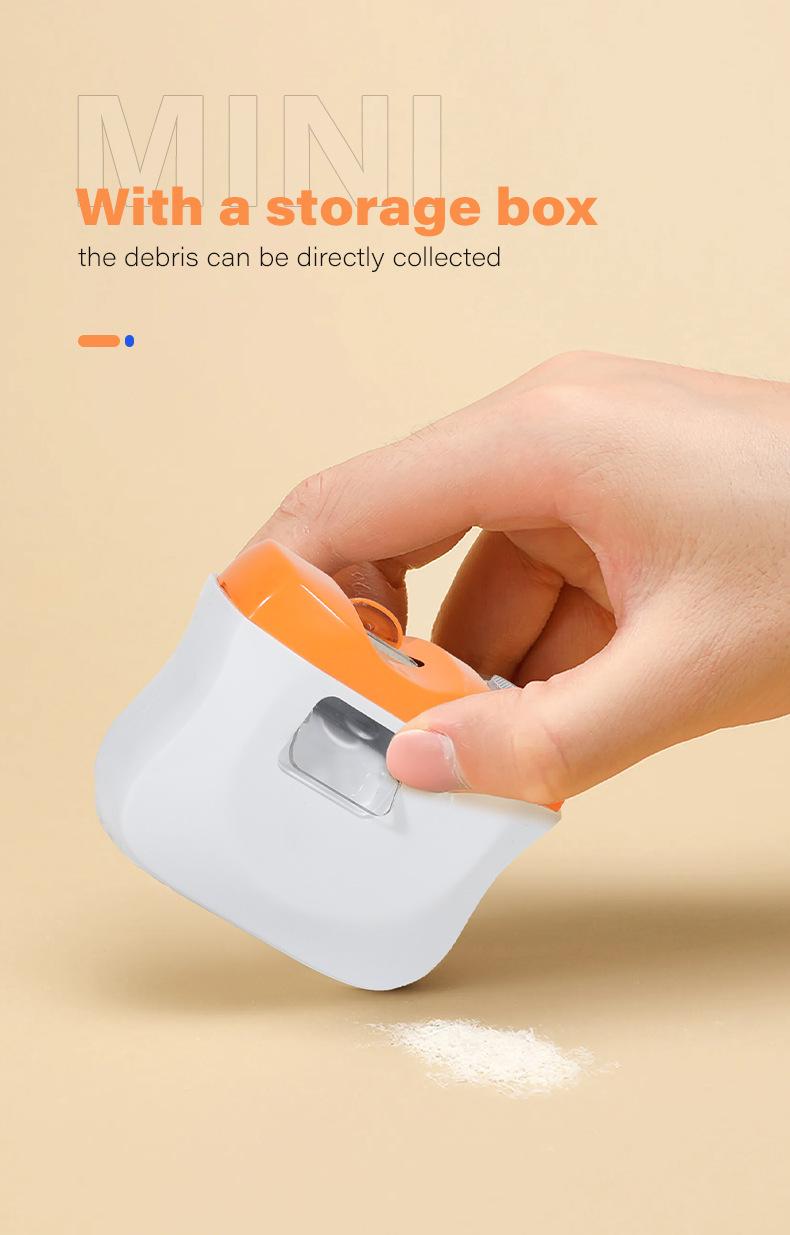 Electric Nail Clippers Nail Piercing Device Cutting And Grinding Integrated LED Lighting Lamp