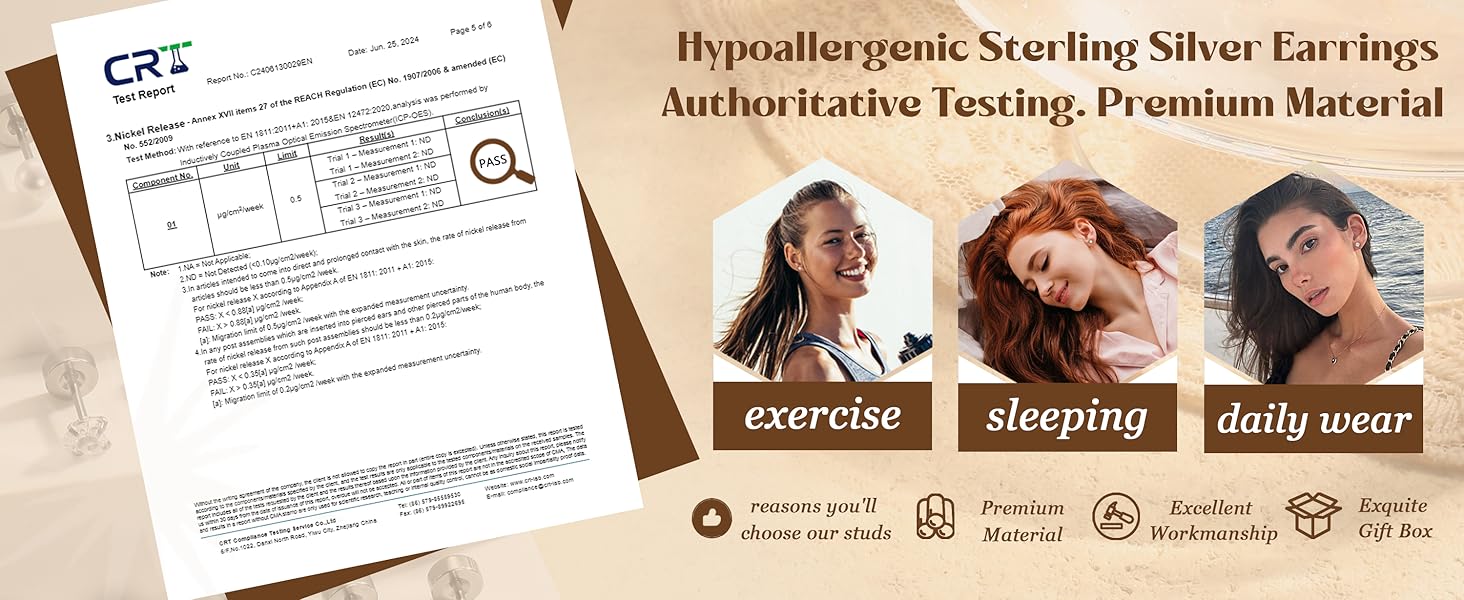 CASSECA  Surgical Steel Earrings for Sensitive Ears 20G Flat Back Earrings for Women Men Small Stainless Steel Earrings Studs Cartilage Earring Opal Ball CZ Flatback Earrings