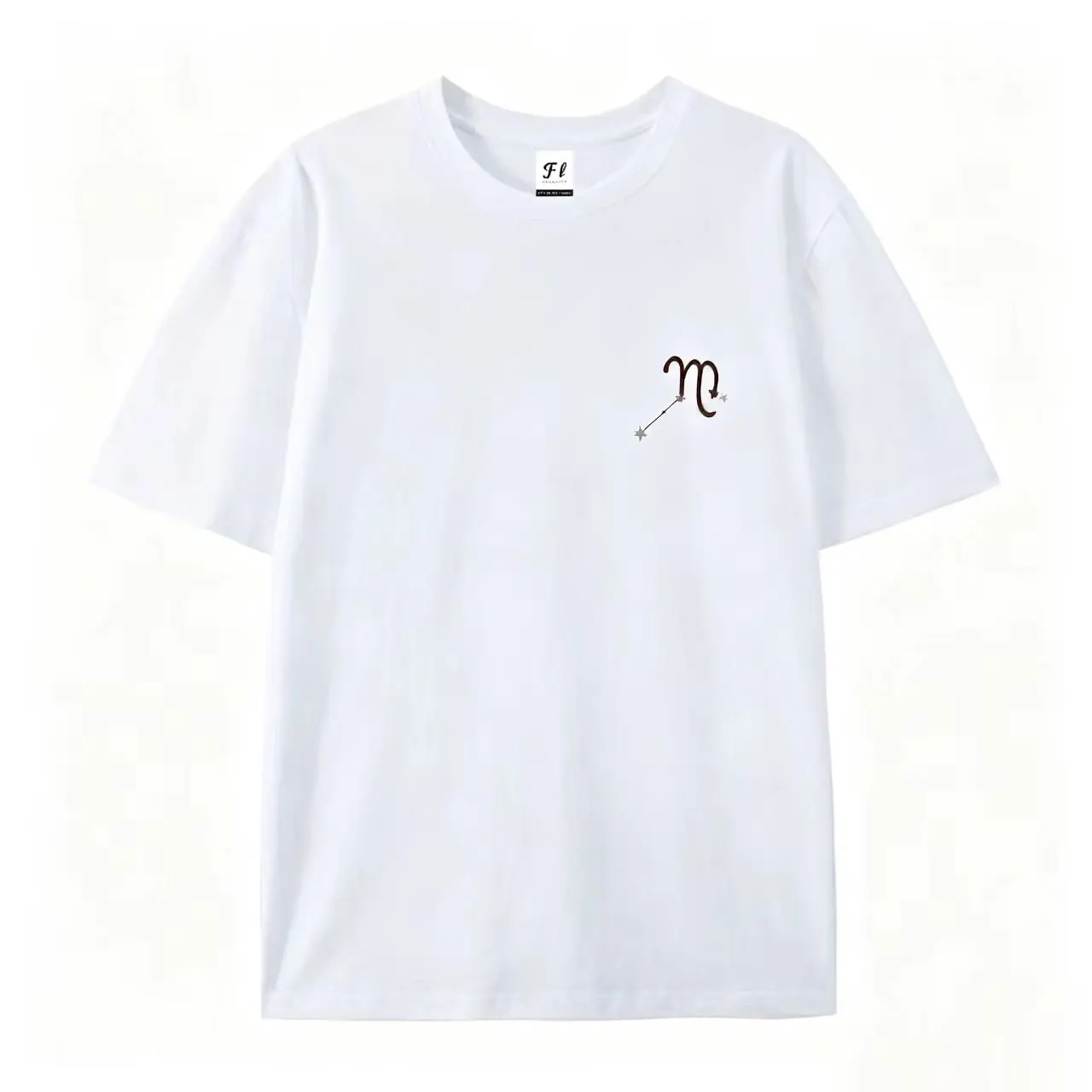 Scorpio Zodiac Sign Constellation Graphic Cotton Oversized T-Shirt, Minimal Astrology Outfit, Perfect Birthday Gift For Him Her, Comfort Fashion Casual Tee