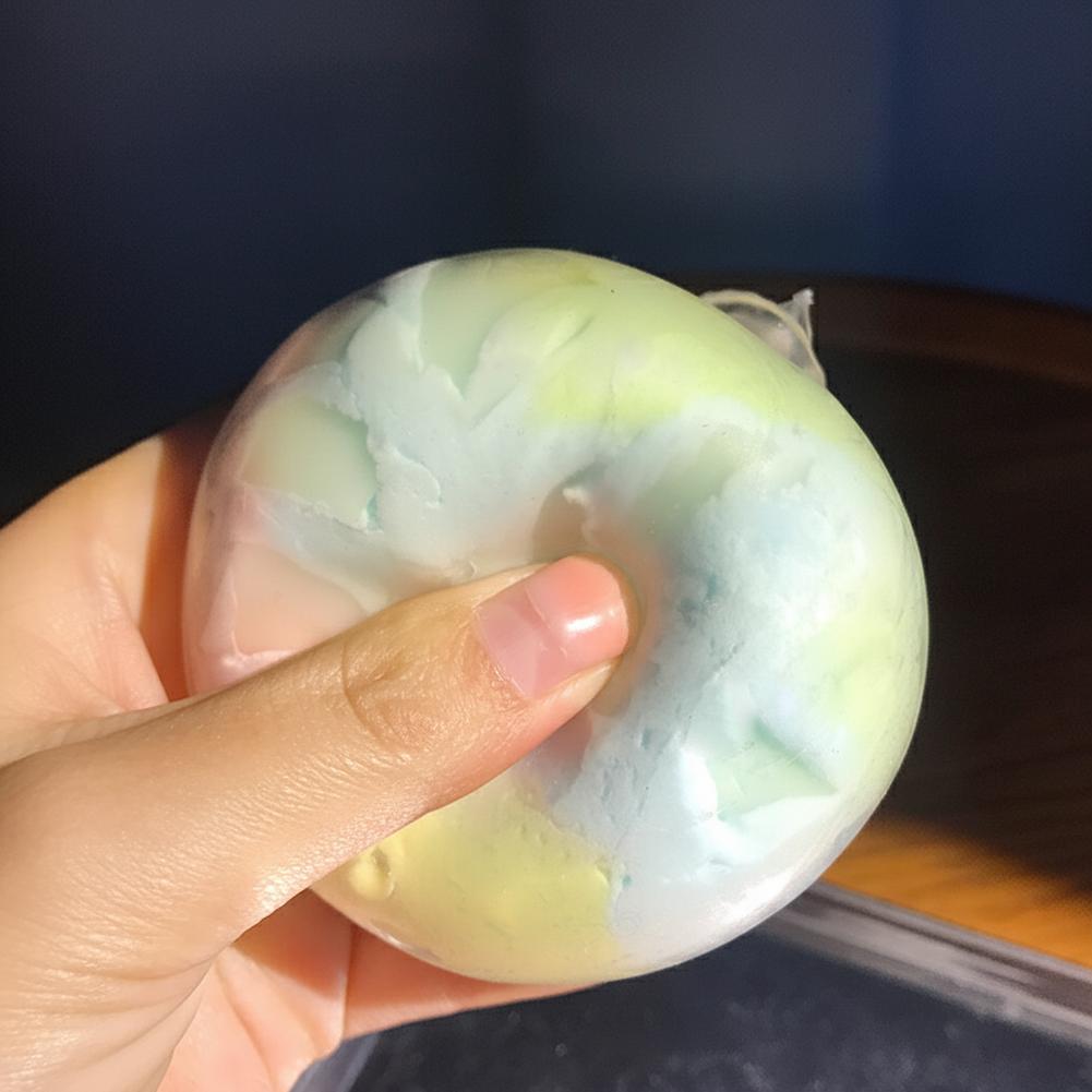 Crunchy Grape Squishy Toy Stress Relief Squeeze Toy Green Grape Crispy Texture Fidget Toy For Anxiety Adults Gift