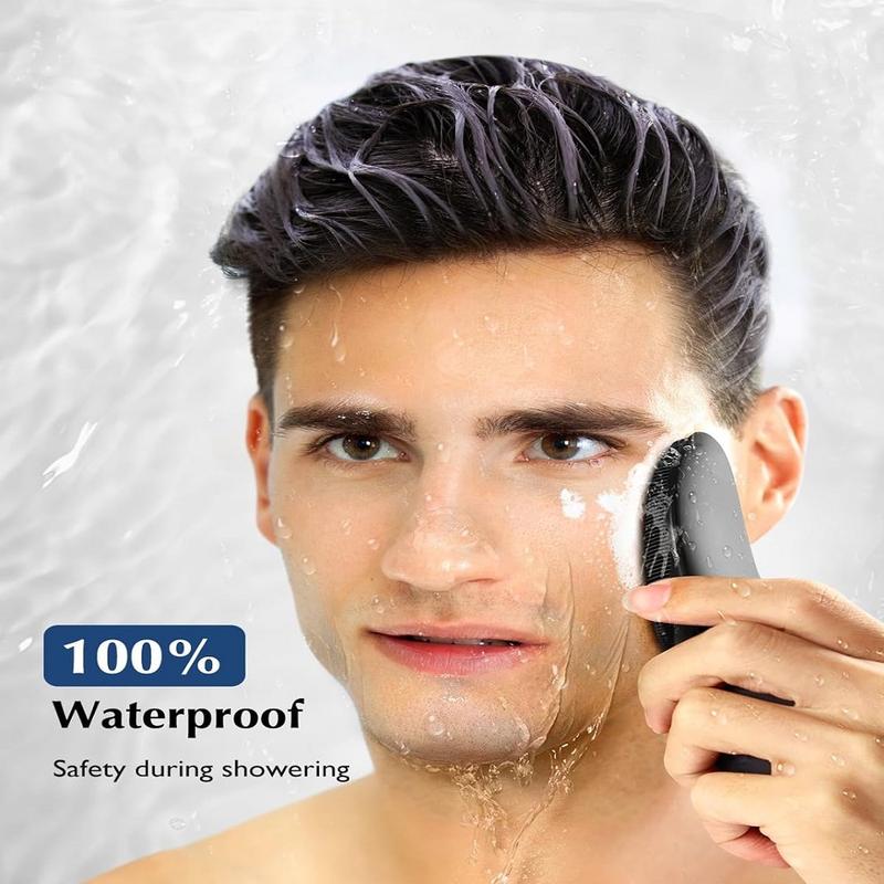 Electric Facial Cleansing Brush, 1 Count USB Rechargeable Facial Massager, Face Scrubber for Winter, Professional Skincare Tools for Women & Men, Valentine's Day Gift, Facial Beauty Machine