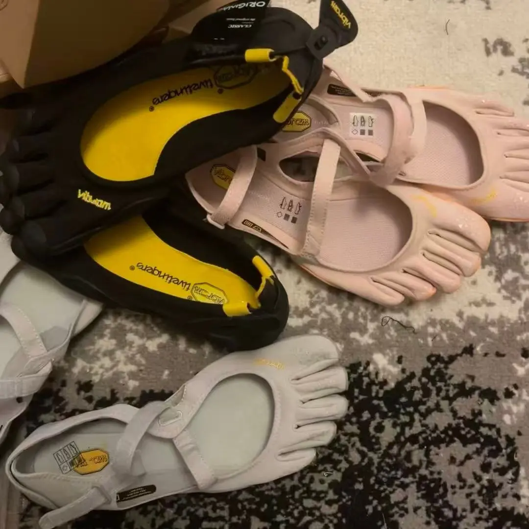 V-Soul five-finger shoes Fivefingers yoga shoes Pilates women's sports fitness dance split-toe shoes