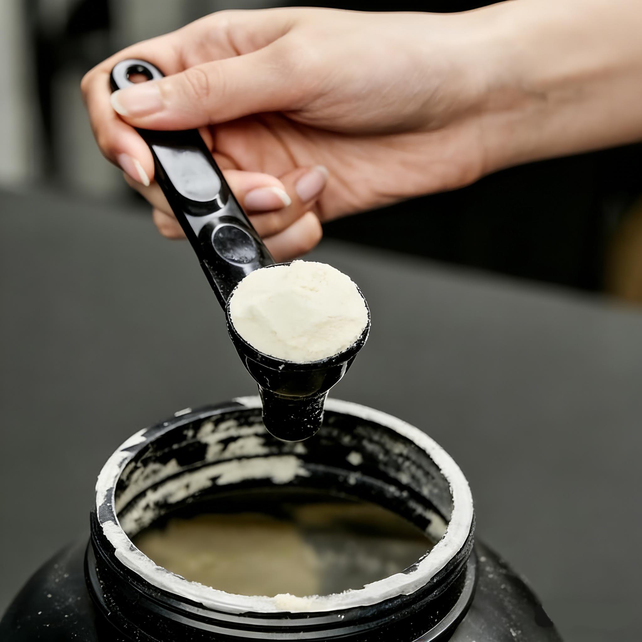 2PCS Protein Powder Sliding Spoon,High Quality Funnel for Pre Workout Creatine Powder Formula,Coffee Milk Smoothie Chocolate Powder Kitchen Utensils BPA Free Plastic,Perfect Gift for Valentine's Day Father's Day Anniversary