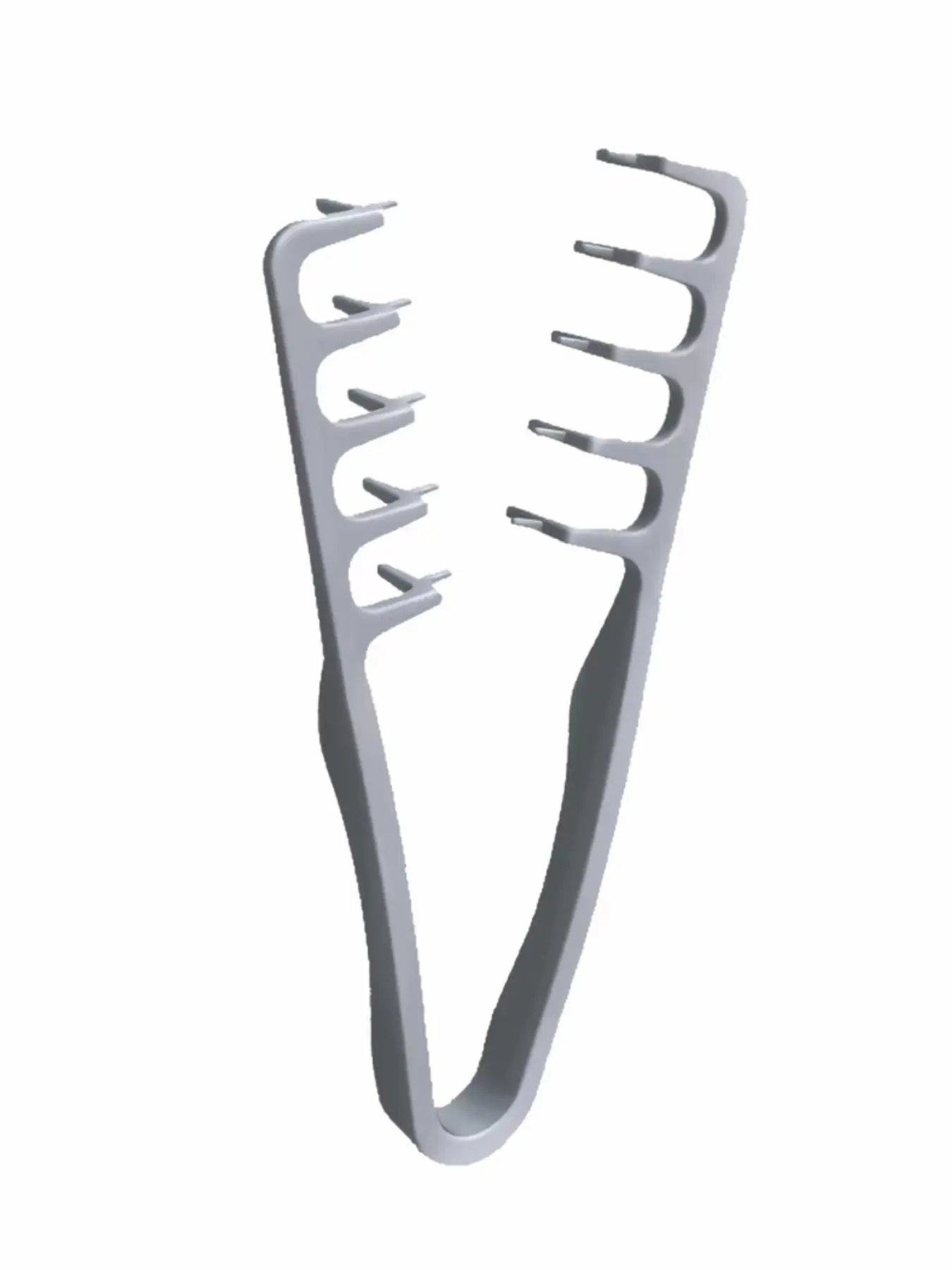 Foldable Plastic Hair Styling Comb, Compact Portable Volumizing Top Hair Tool, Unisex Back Comb for Greasy Hair, Ideal for Office & Travel, ABS Plastic Combs