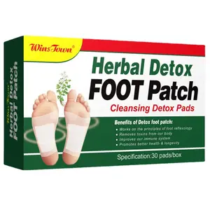 Deep Cleansing Foot Pads Foot Care With30 Patches,Natural Herbal Foot Patches For Foot Care,Adhesive Sheets, lmprove Sleep Quality,Relieve Fatigue and Exhaustion,Cleanse the Body & Mind,Improve Sleep pads