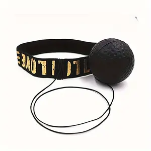Boxing reflex ball, boxing ball with a head strap, is ideal for training reaction speed, agility, punching speed, fighting skills, and hand-eye coordination