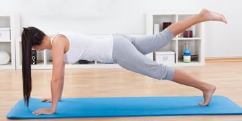 All Purpose 1/4-Inch High Density Anti-Tear Exercise Yoga Mat with Carrying Strap, Multiple Colors