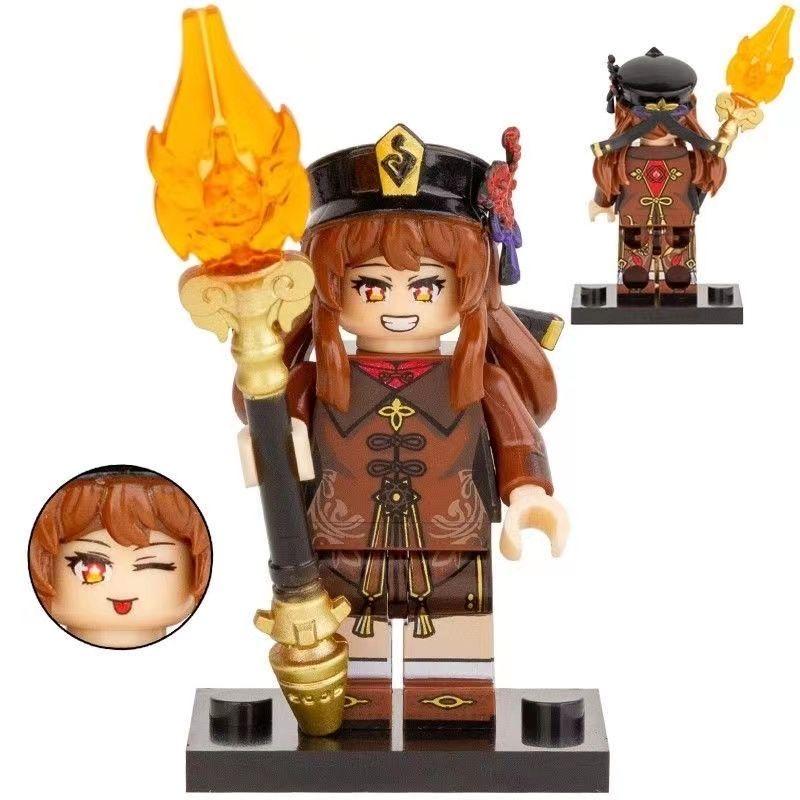 MOC Cartoon Building Block People Assembled Model Children DIY Educational Toys Boys Holiday Gift Ornaments Hobby Collection popular